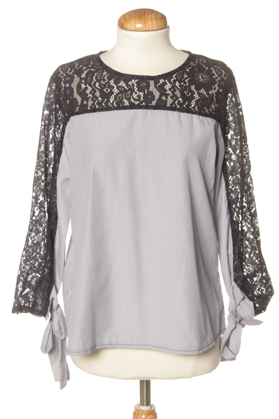 Blouse à manches longues Lm de la taille S, de couleur rayures