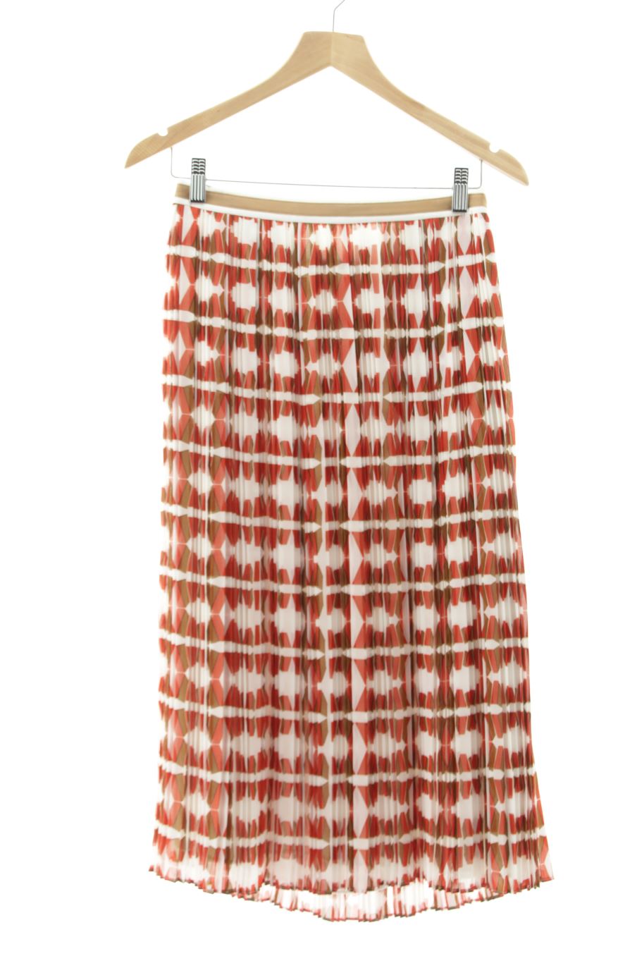 Falda de Massimo Dutti de la talla M, de color estampado