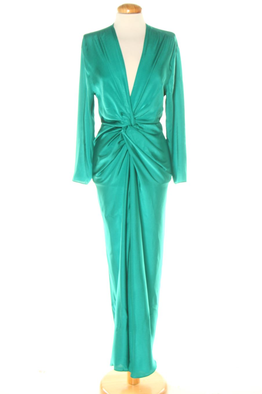 Robe casual Mango de la taille S, de couleur vert