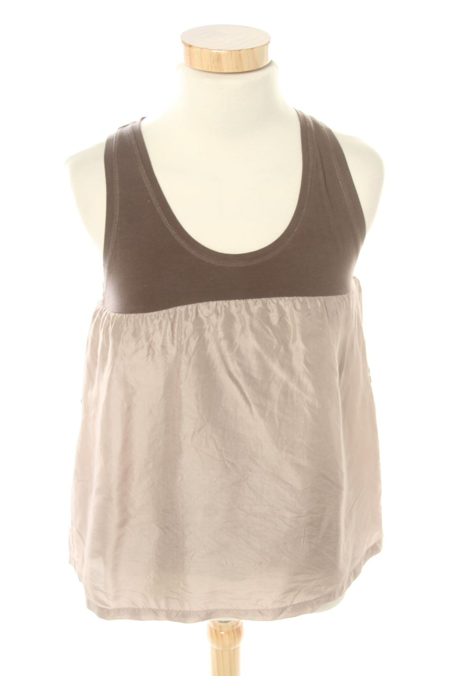 Top de Dept de la talla M, de color gris