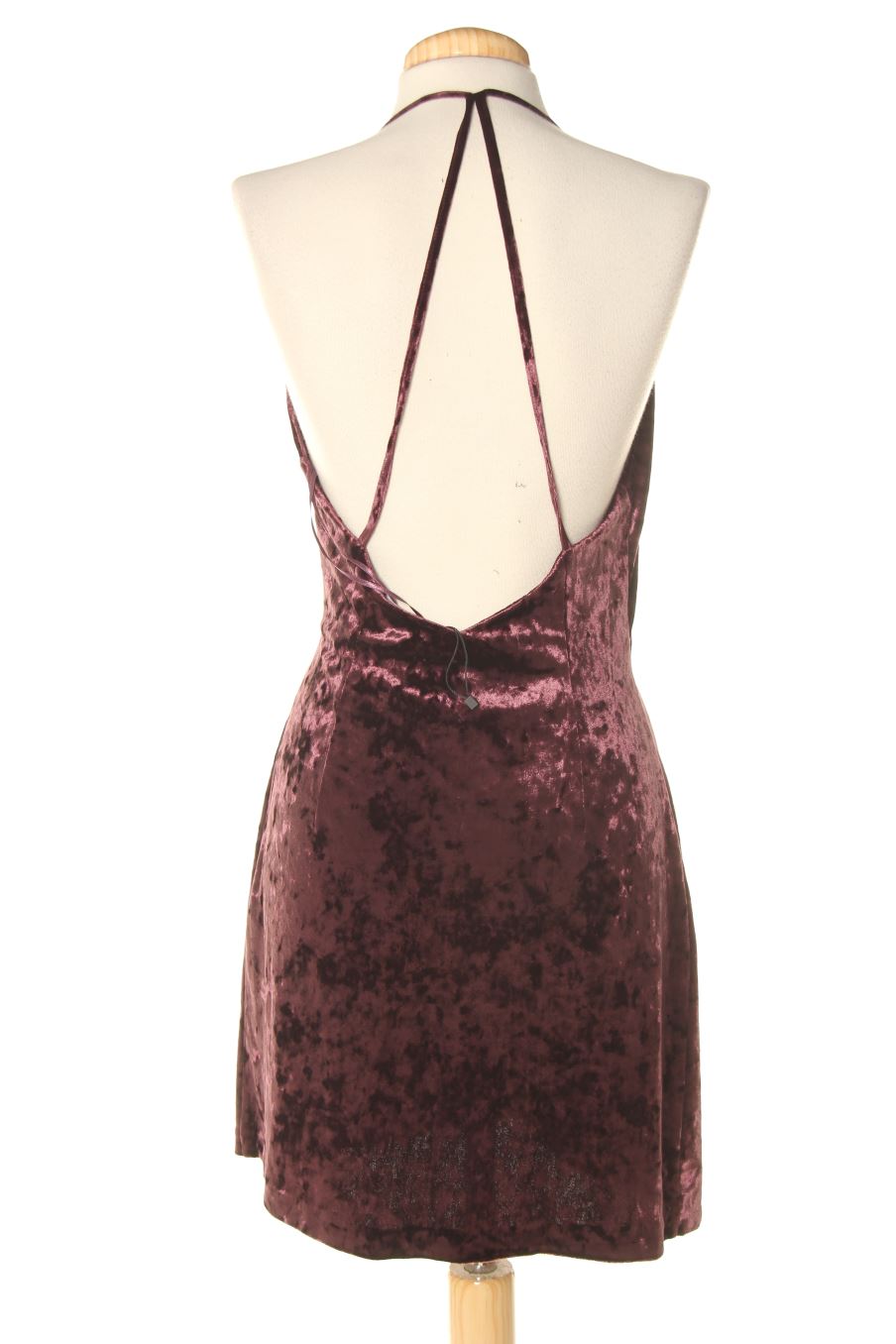 Robe Zara de la taille M, de couleur pourpre de velours