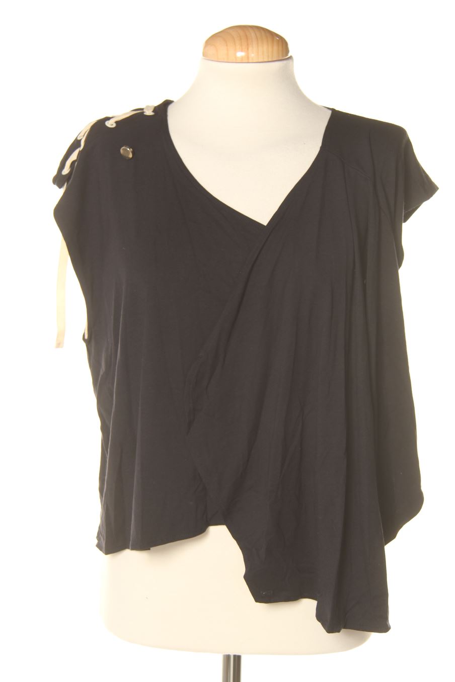 T-shirt La mode est a vous de la taille M, de couleur noir