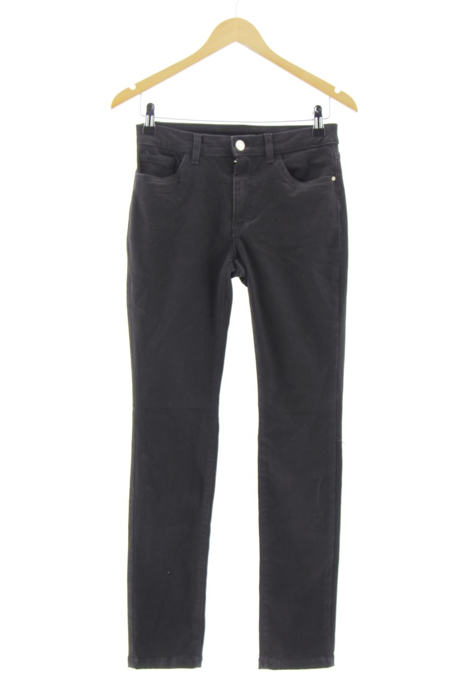 Jeans C&A de la taille 34, de couleur noir de denim