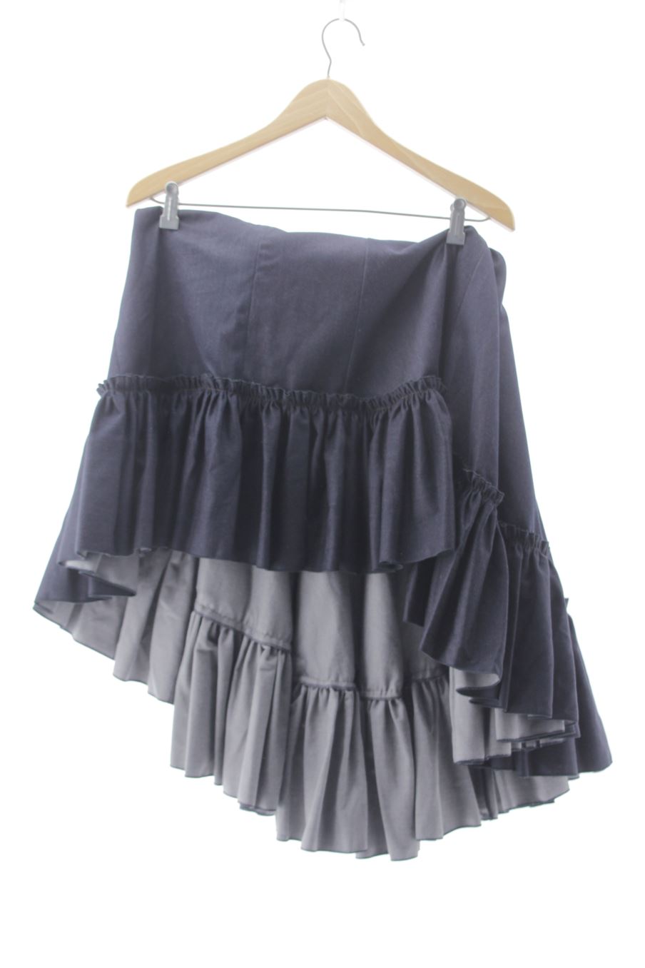 Falda de MaxMara de la talla 40, de color azul marino de ropa vaquera