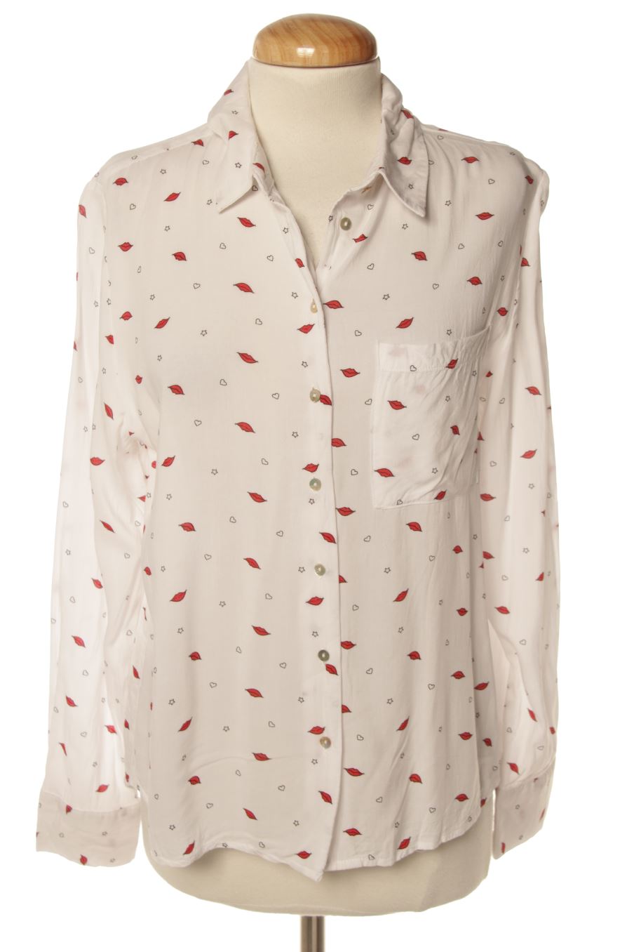 Chemise Easy wear de la taille S, de couleur blanc