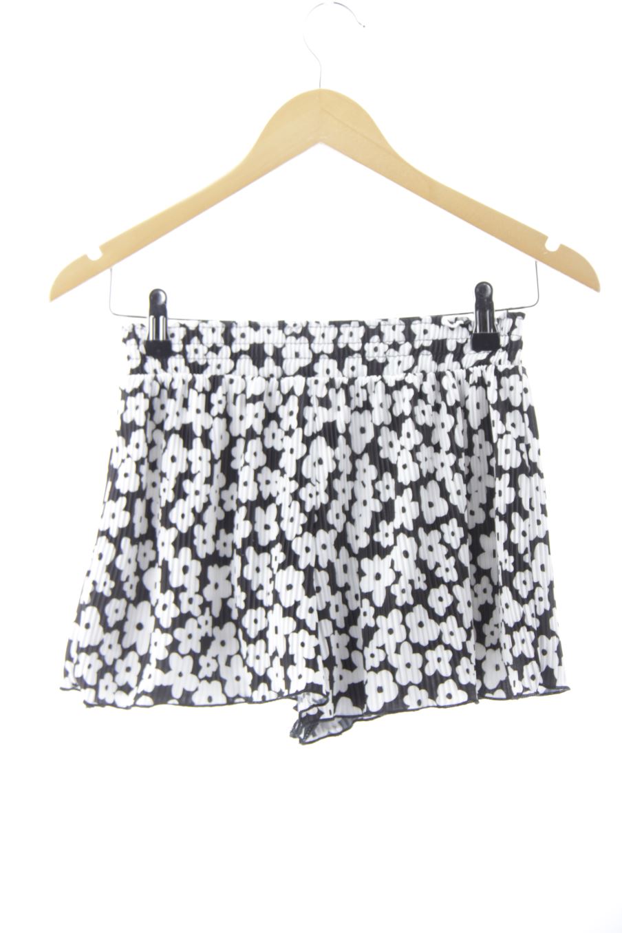Shorts Bershka de la taille XS, de couleur fleurs