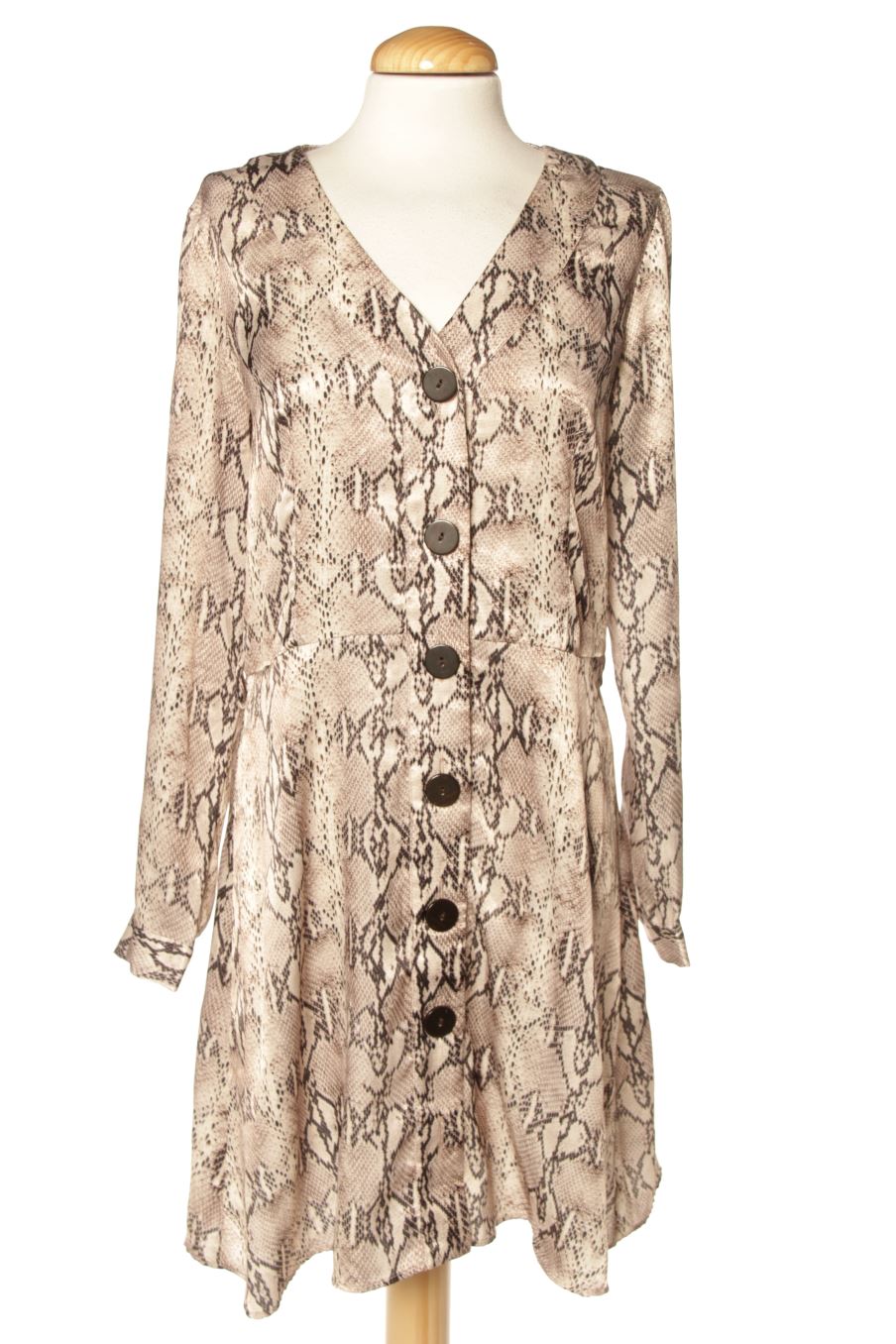 Robe casual Mango de la taille M, de couleur animal print