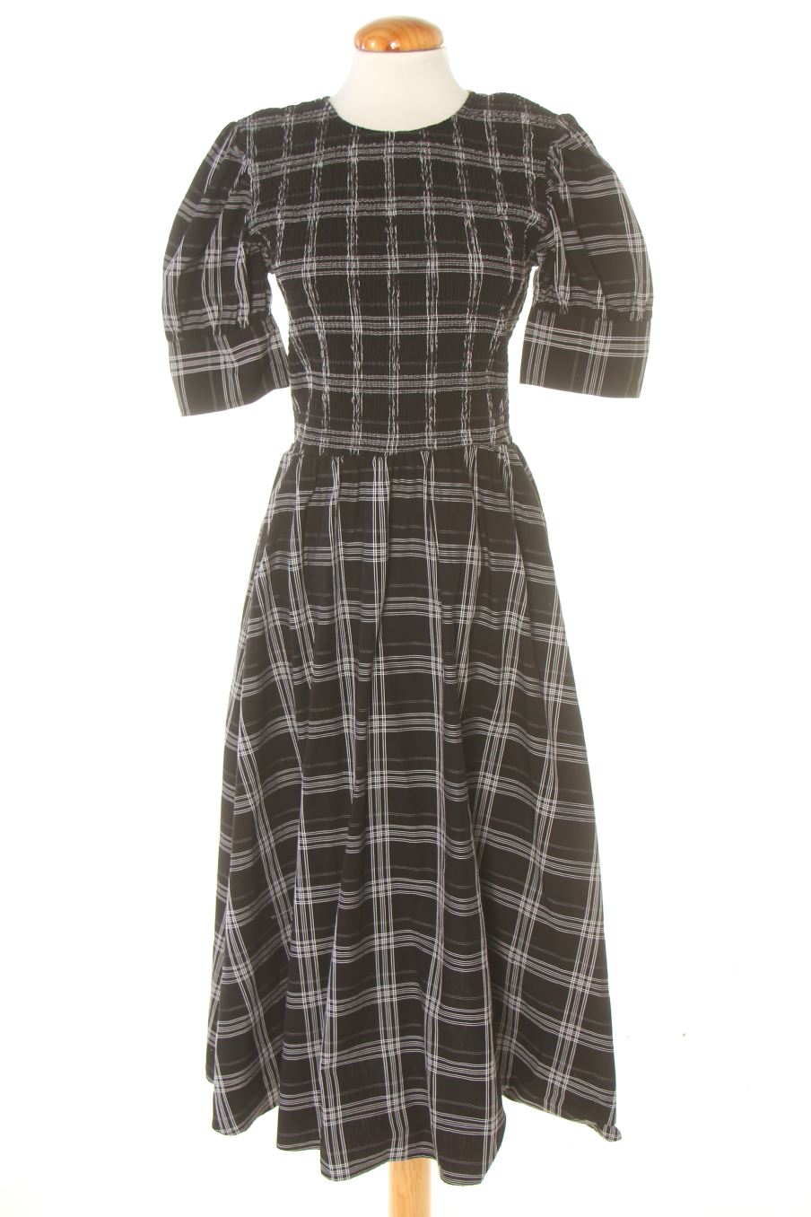 Robe casual Desigual de la taille M, de couleur carreaux