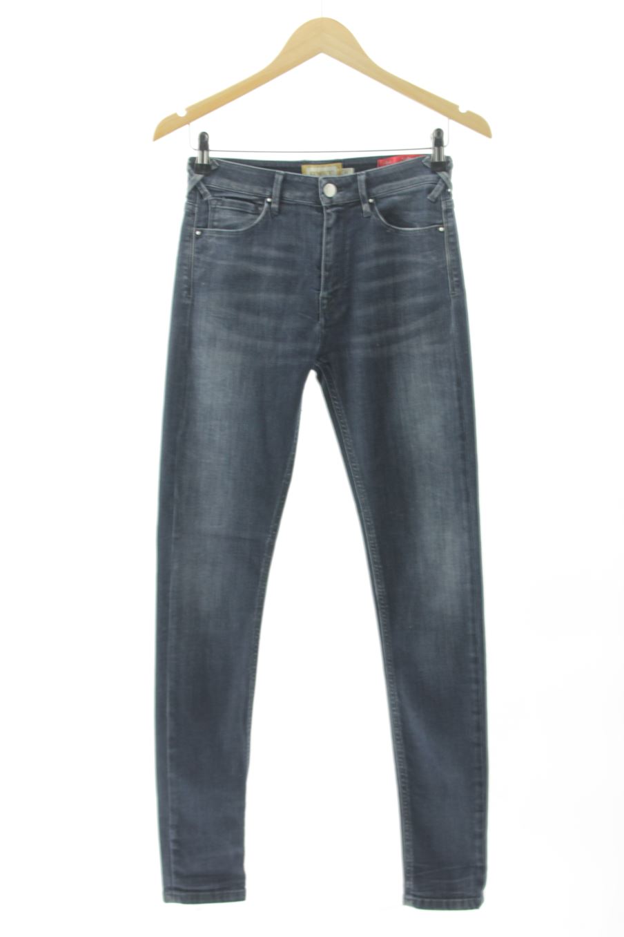 Jeans Met de la taille 36, de couleur bleu de denim