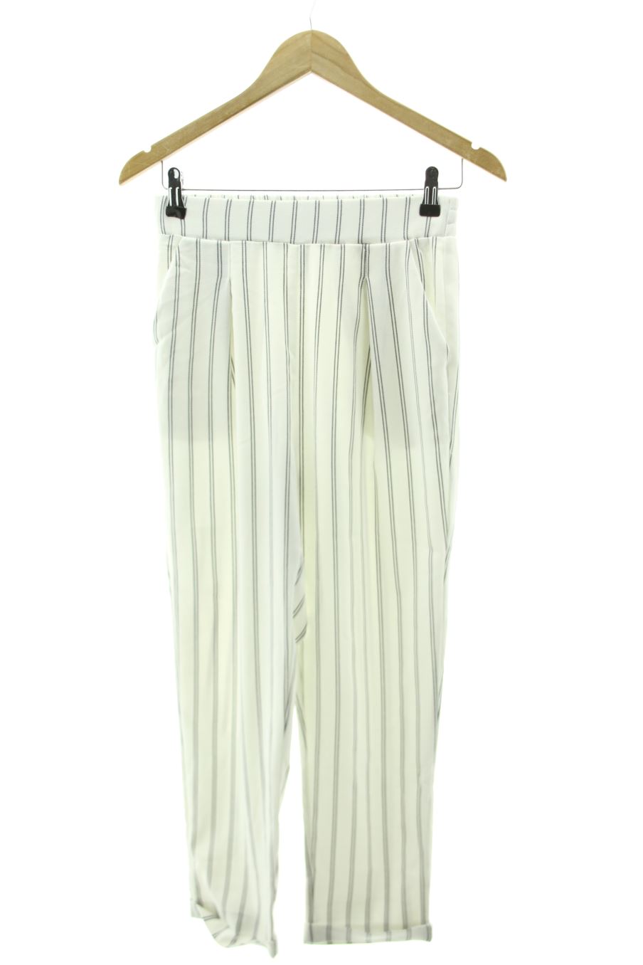 Pantalones de Stradivarius de la talla S, de color rayas