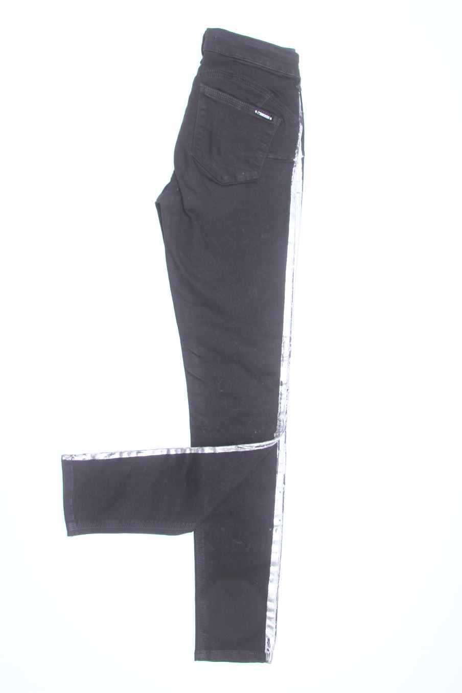Jeans Mango de la taille 34, de couleur noir de denim