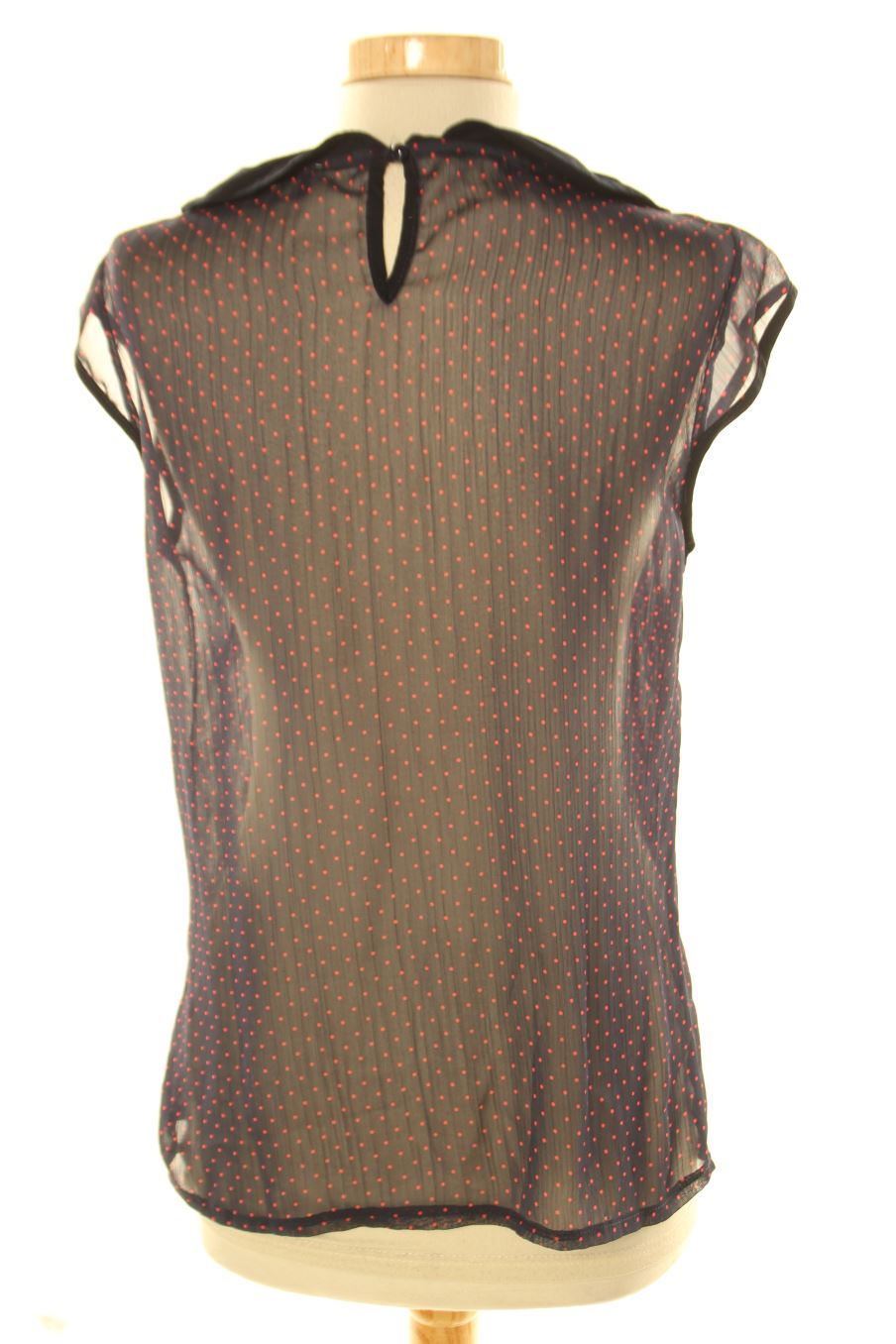 Blouse à manches courtes Camaieu de la taille M, de couleur bleu marine