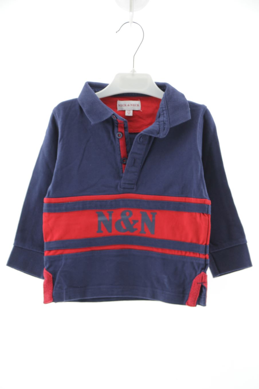 Polo de manga larga de Neck & Neck de la talla 2 años de segunda mano