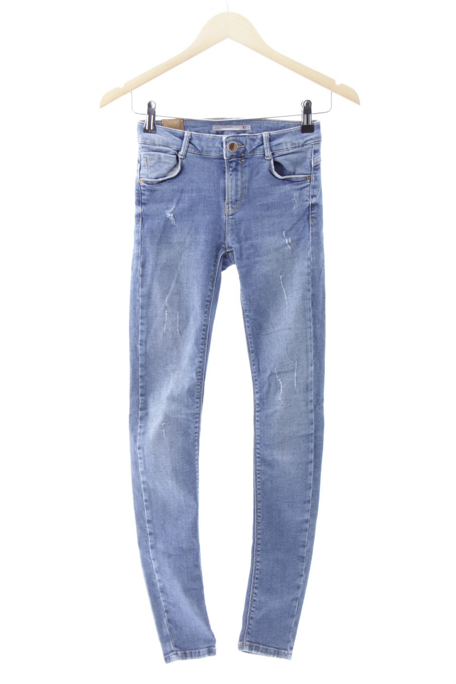 Jeans Trafaluc de la taille 34, de couleur bleu de denim
