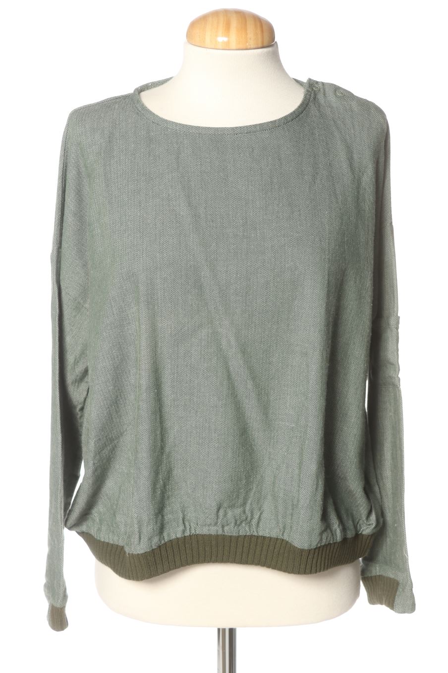Pull Pan de la taille L, de couleur vert