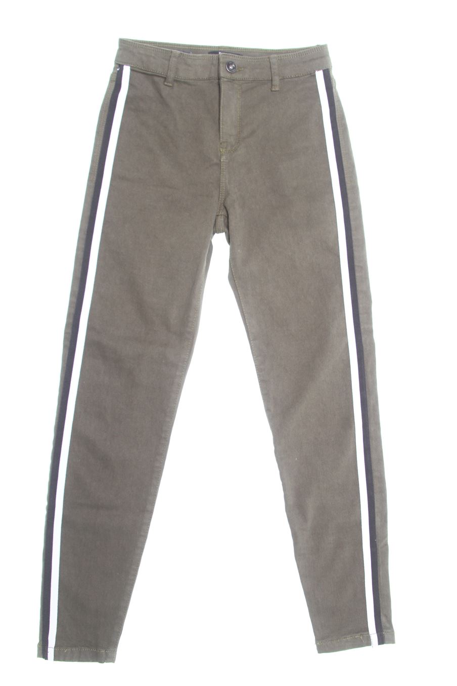Vaqueros de Bershka de la talla 36, de color verde de ropa vaquera