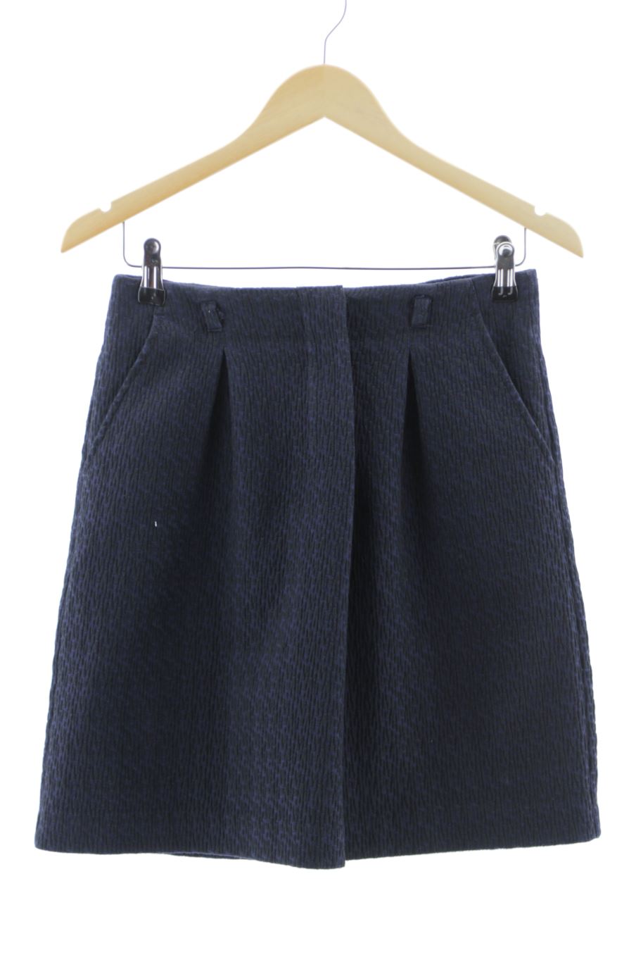 Jupe Monoprix de la taille 36, de couleur bleu marine