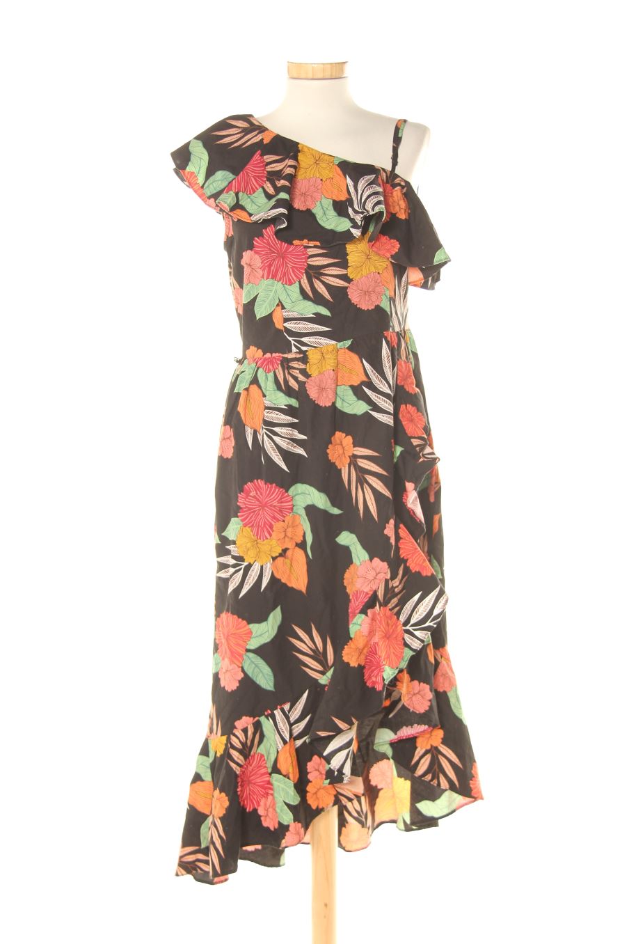Robe casual Fórmula Joven de la taille 40, de couleur fleurs