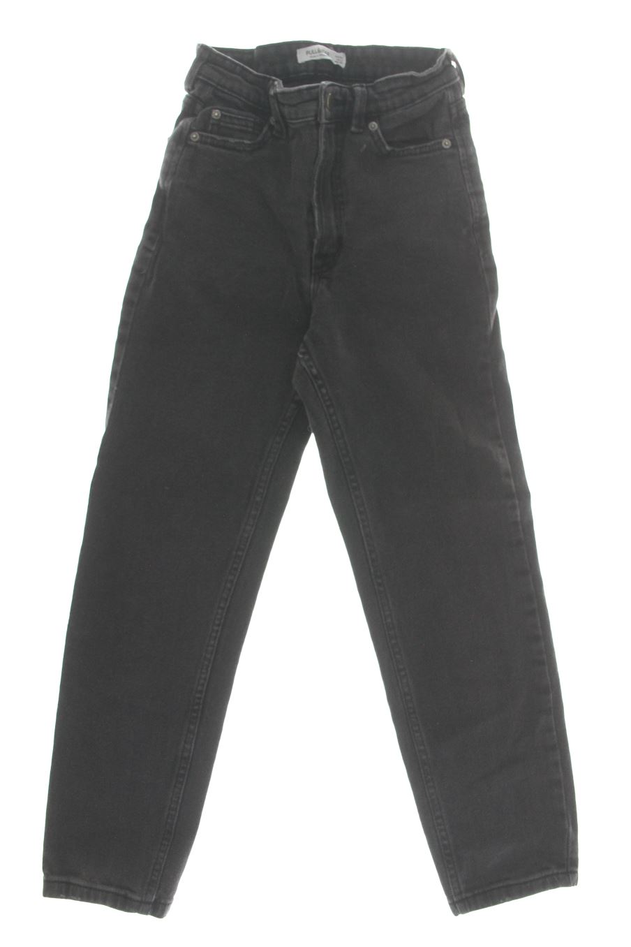 Jeans Pull & Bear de la taille 34, de couleur noir de denim