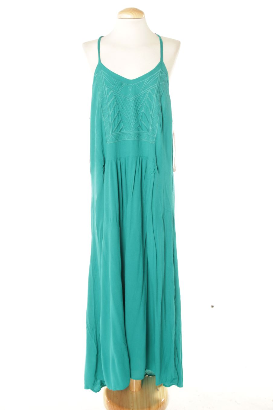 Robe casual Forever 21 de la taille L, de couleur vert