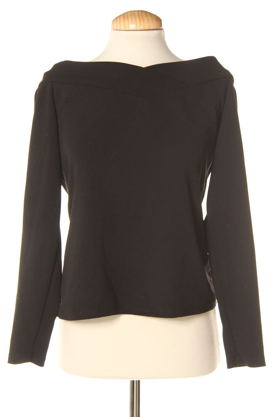 Blouse à manches longues H&M de la taille L, de couleur noir