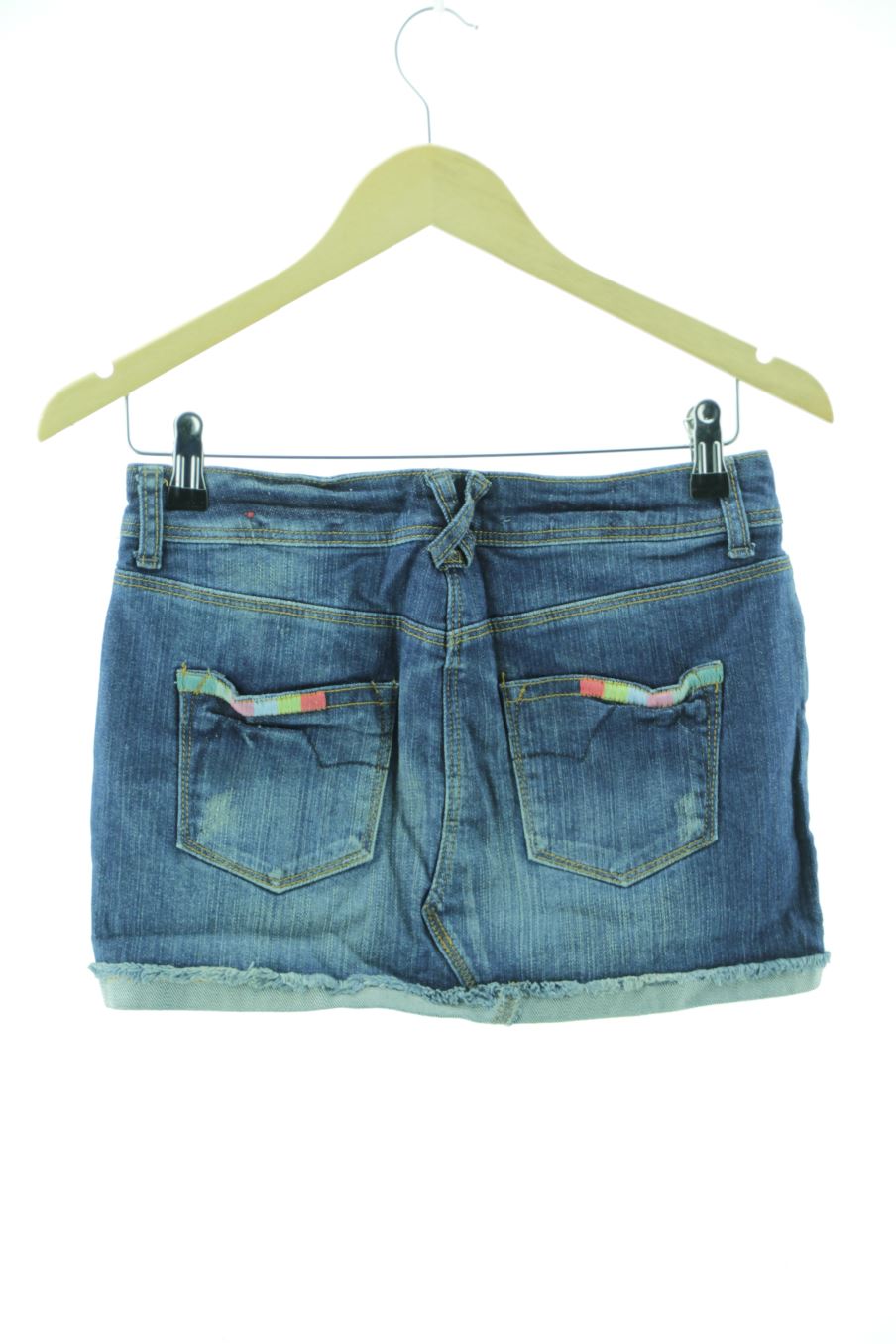 Jupe Springfield de la taille 34, de couleur bleu de denim