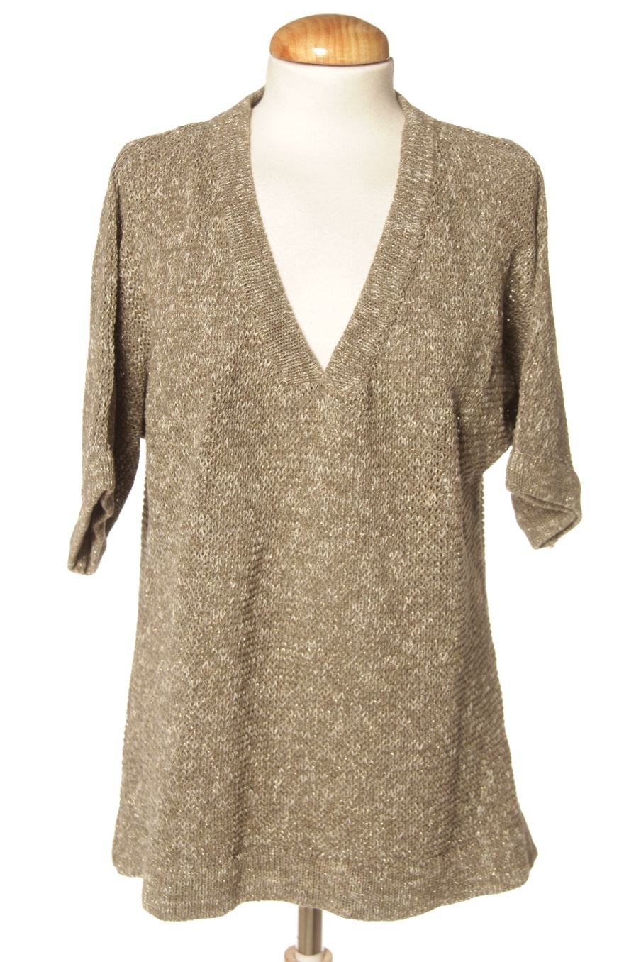 Jersey de Massimo Dutti de la talla M, de color dorado