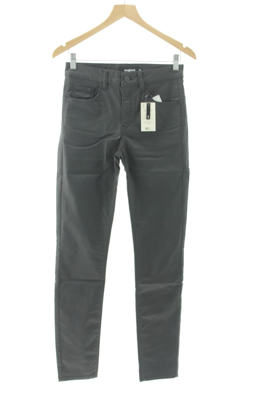 Jeans Desigual de la taille 38, de couleur noir de denim