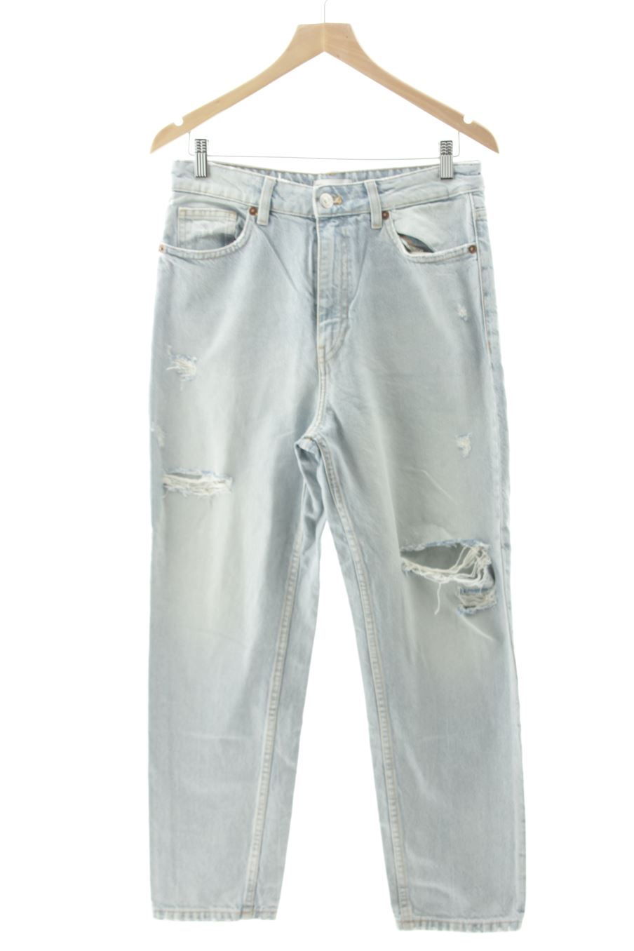 Jeans Zara de la taille 40, de couleur bleu