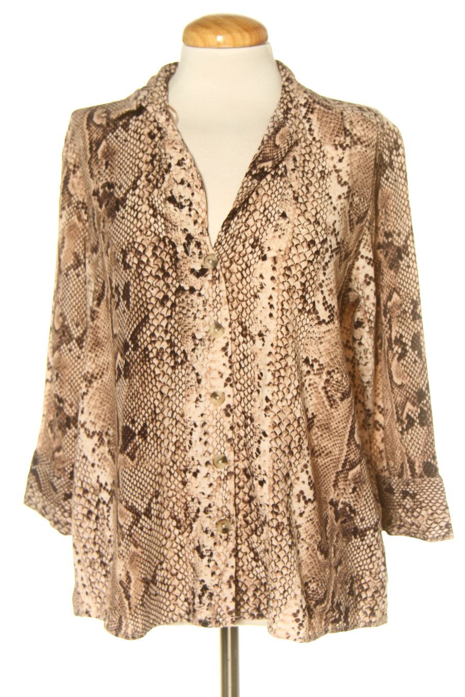 Camicia de Stradivarius de la talla L, de color stampa animalier