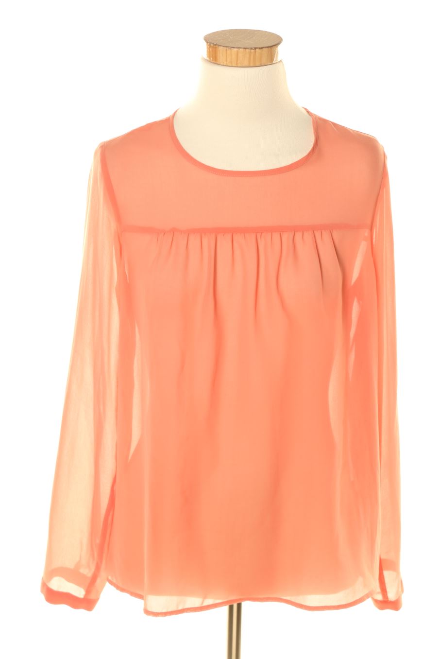 Langärmelige Bluse von Zara Größe S, Farbe Rosa, für