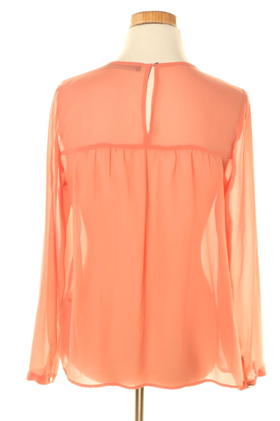 Langärmelige Bluse von Zara Größe S, Farbe Rosa, für