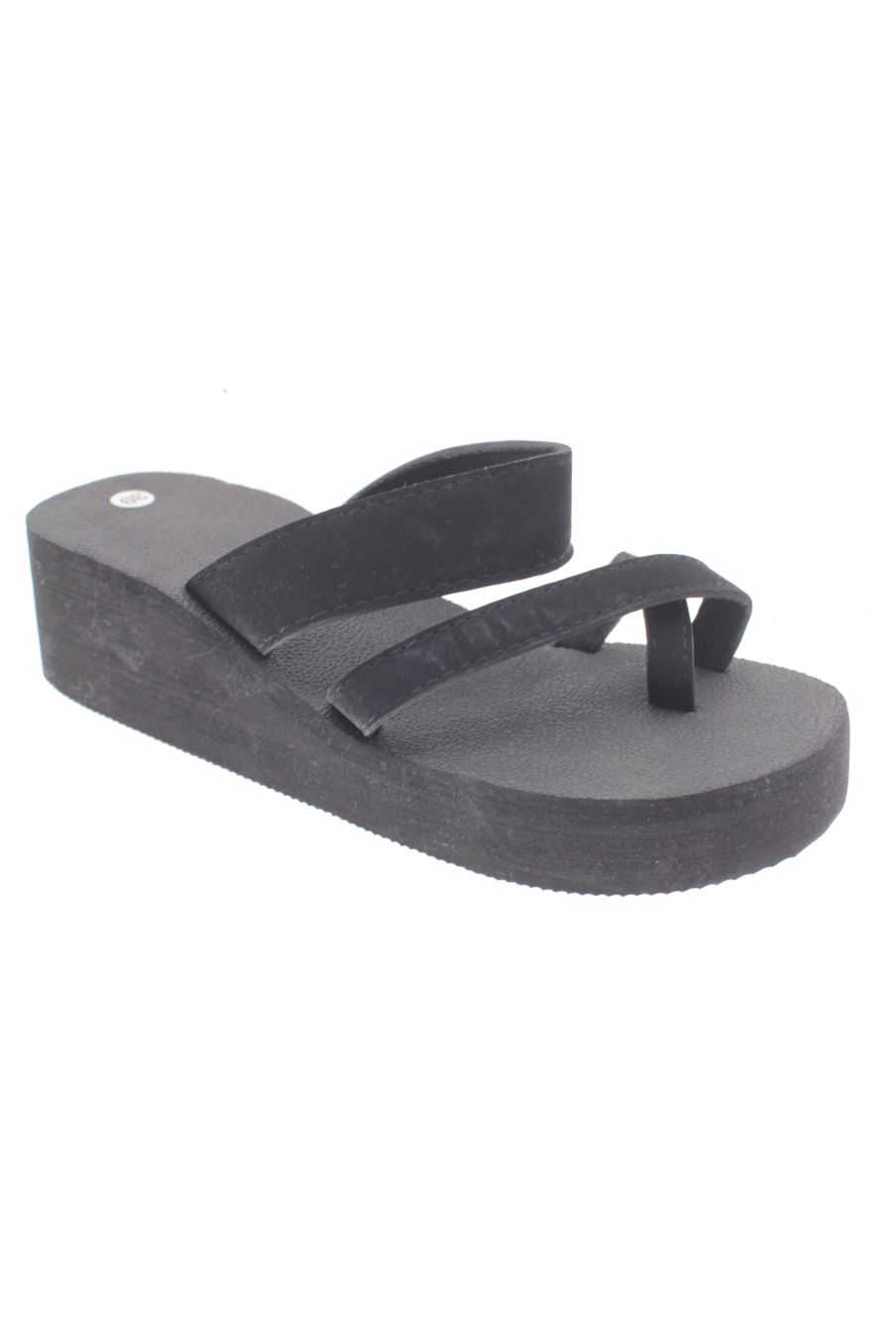 Plataformas de PERCENTIL de la talla 39, de color negro de