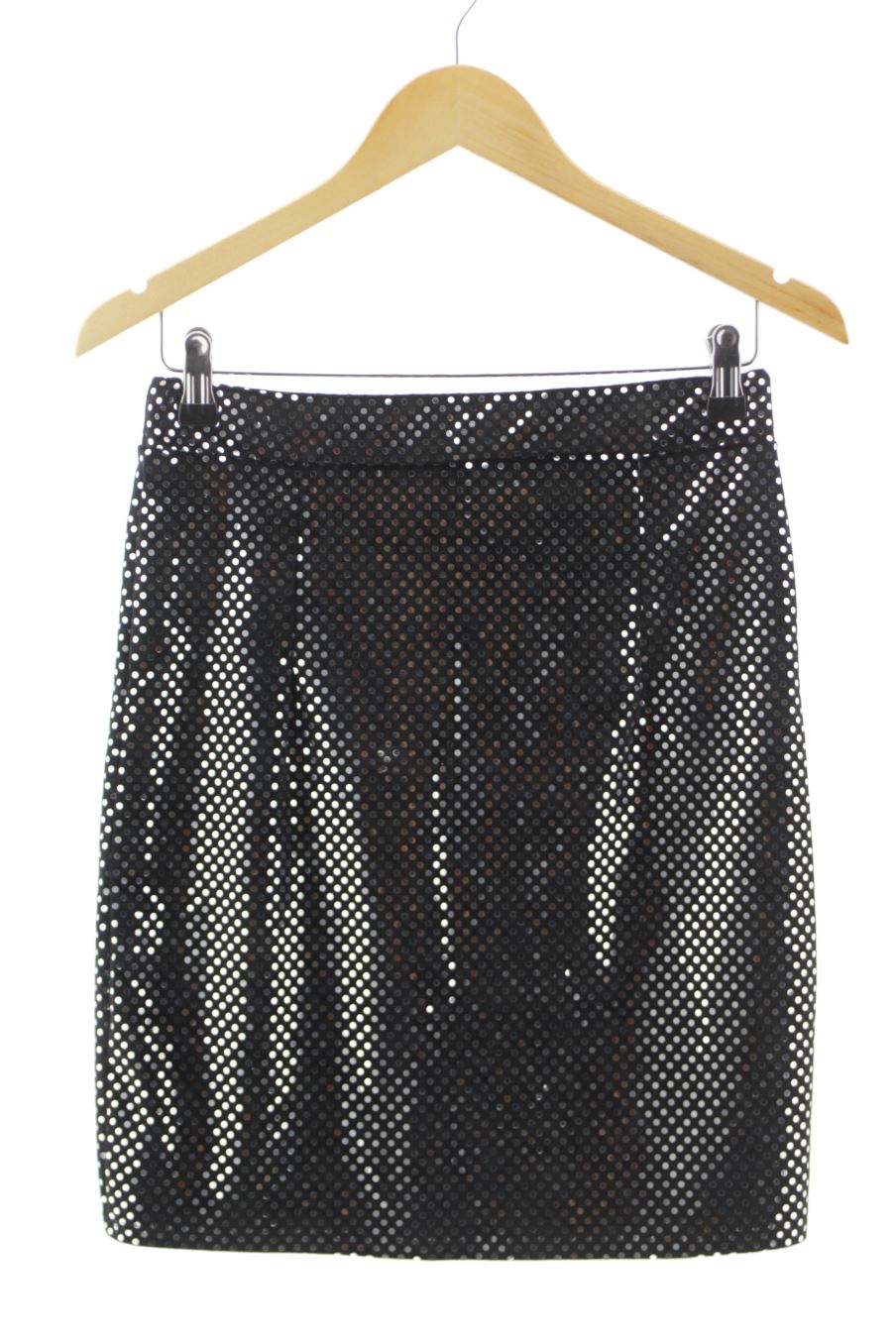 Falda de Made in italy de la talla 36, de color negro