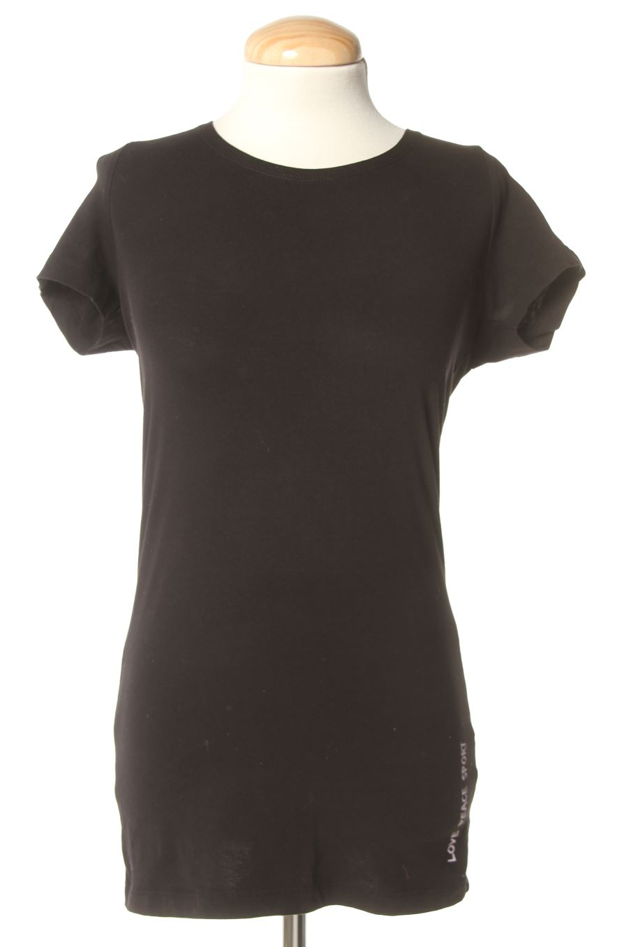 Camiseta de Bonprix collection de la talla XS, de color negro
