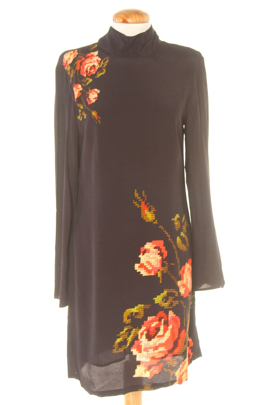 Robe casual Desigual de la taille XS, de couleur noir