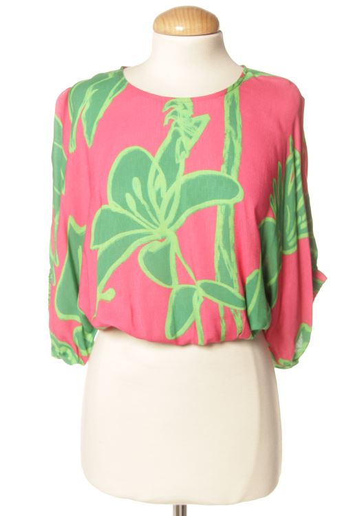 Blusa a maniche corte