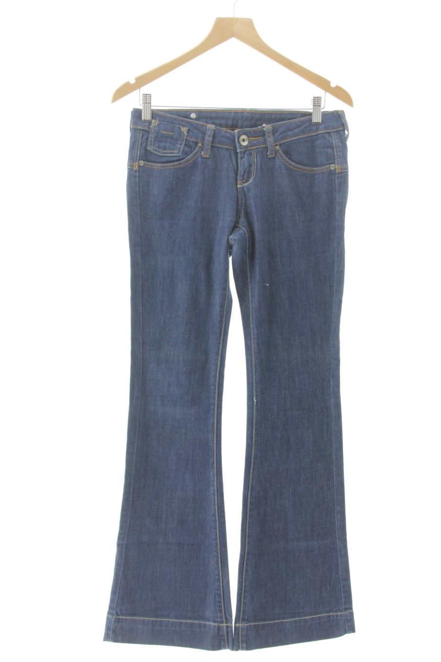 Jeans Mango de la taille 38, de couleur bleu de denim
