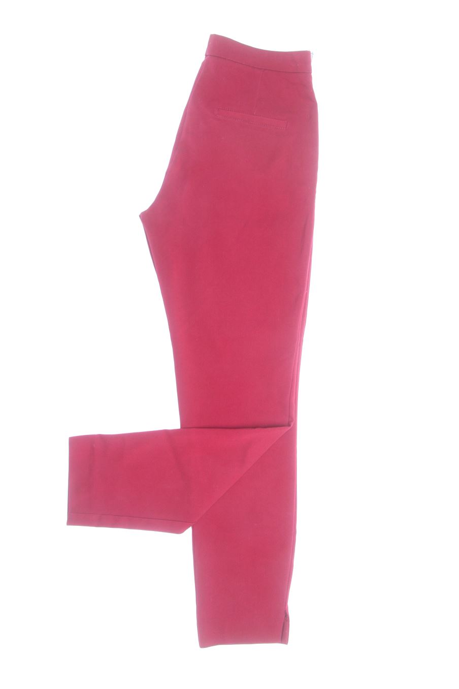 Pantalones de Stradivarius de la talla 36, de color burdeos