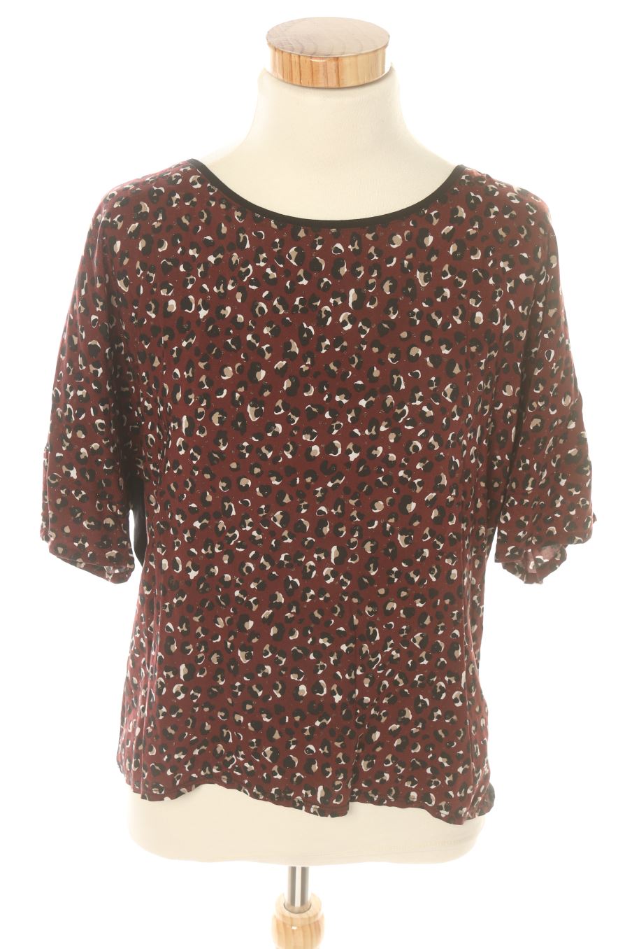 Blusa de manga corta de Cache cache de la talla S, de color estampado
