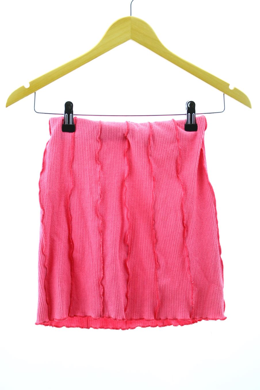 Jupe Bershka de la taille XS, de couleur rose