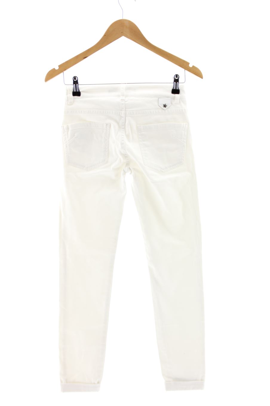 Jeans Ikks de la taille 34, de couleur blanc de denim
