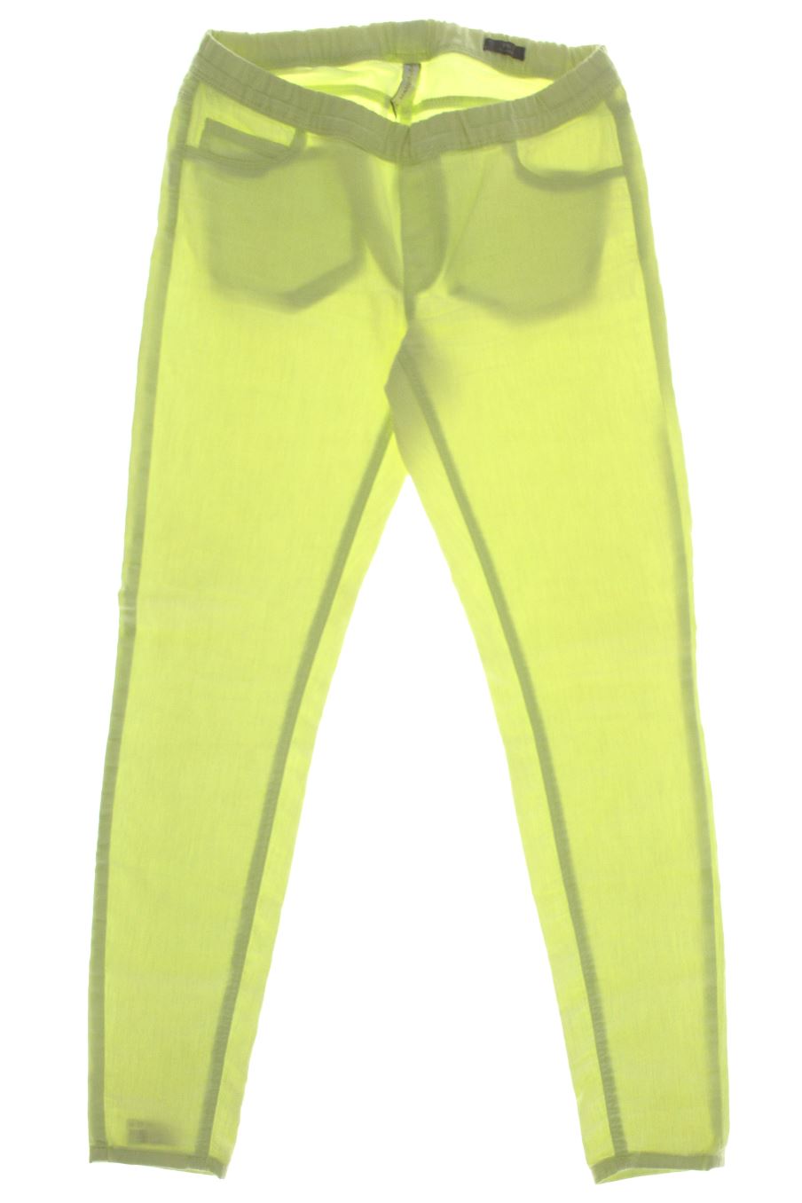Jeans Mango de la taille 40, de couleur jaune de denim