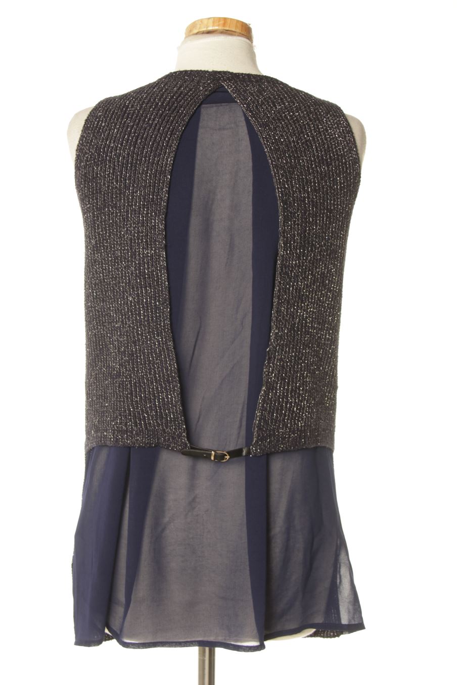 Top de LPB de la talla M, de color azul