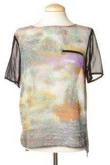 Blouse à manches courtes XS Mango, photo 1 sur 2
