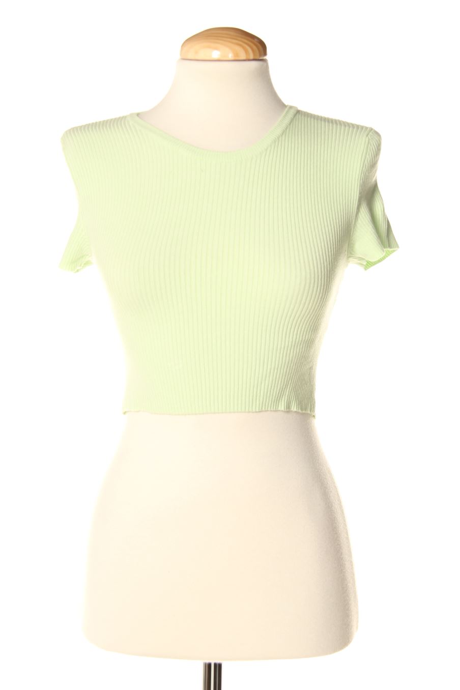 Top Bershka de la taille S, de couleur vert
