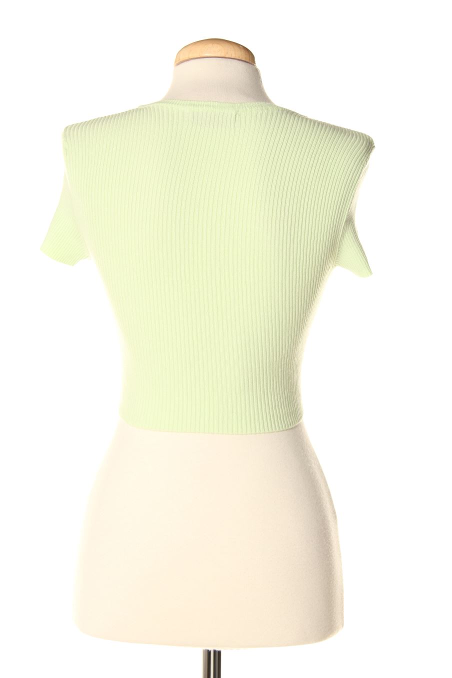 Top Bershka de la taille S, de couleur vert