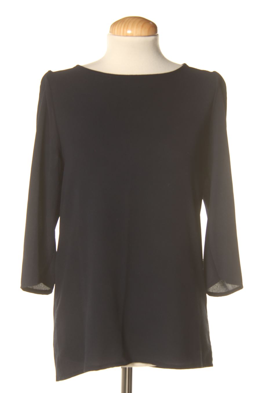 Langärmelige Bluse von sense Größe M, Farbe Marineblau, für