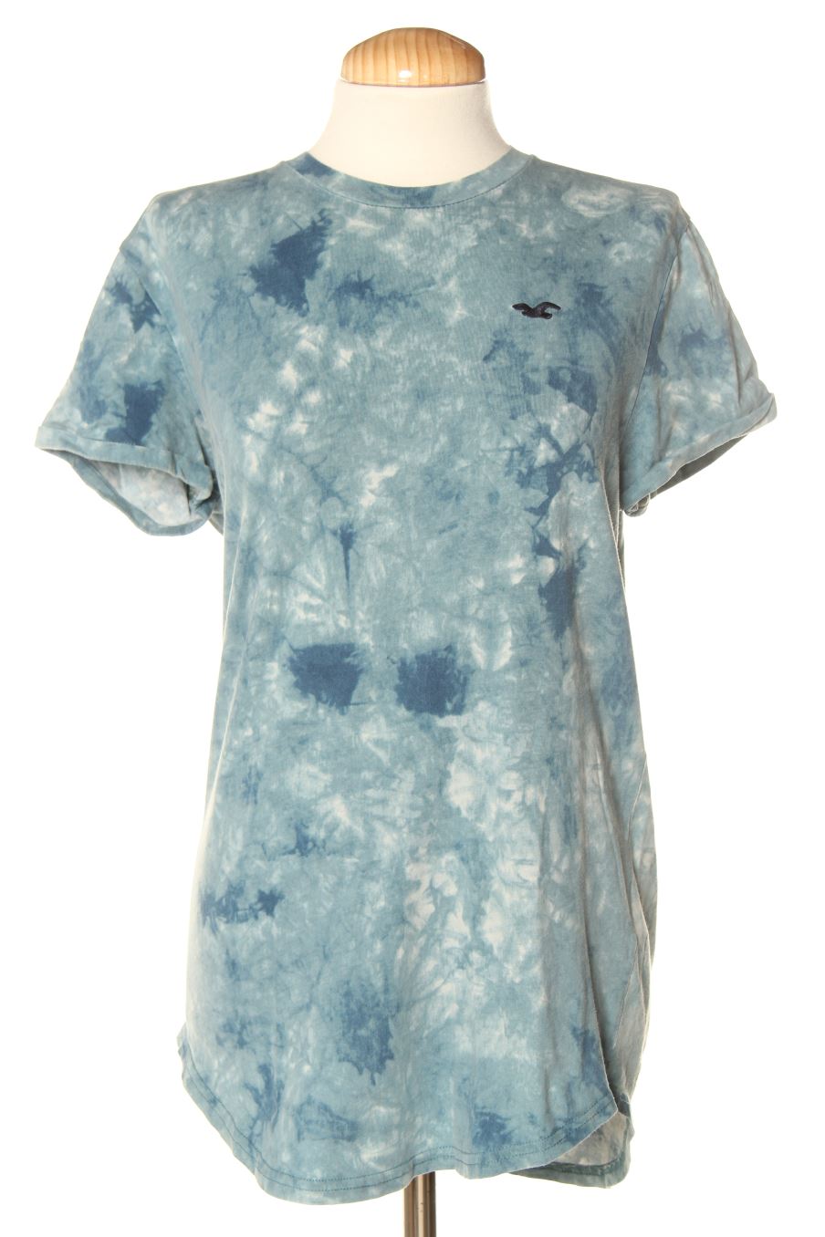 Maglietta de Hollister de la talla S de color blu