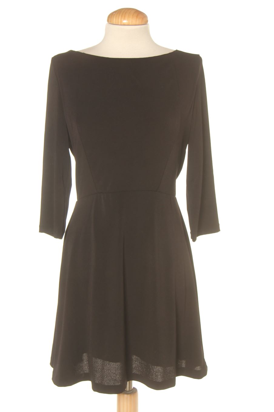 Vestido casual de Mango de la talla S, de color negro